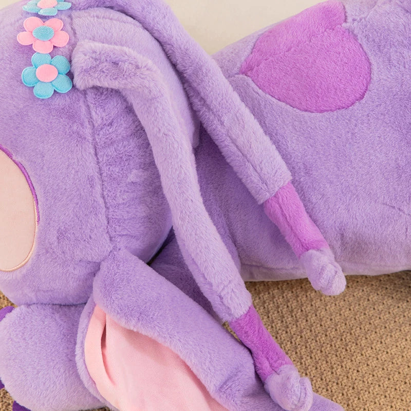 Disney Lilo and Stitch Plush Toys Prone Cute 55/80cm Anime Stich Doll Stuffed Plushie Angel Pillow Soft Gift for Children Kawaii