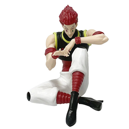 11cm Hunter x Hunter Chrollo Lucilfer Anime Figure Hisoka Action Figure Killua Zoldyck Kurapika Figurine Collectible Model T
