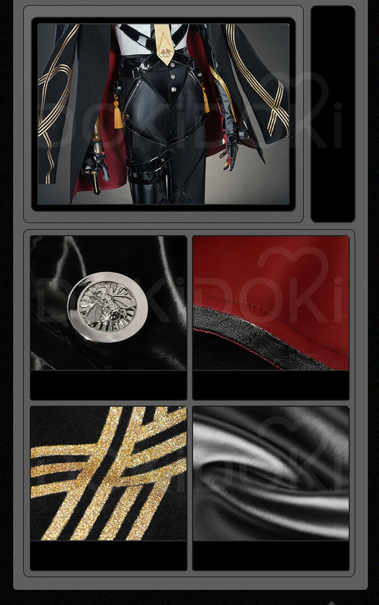 IN STOCK Evelyn Cosplay Costume Game Zenless Zone Zero【S-2XL】DokiDoki-R ZZZ Women Costume Evelyn Chevalier Plus Size