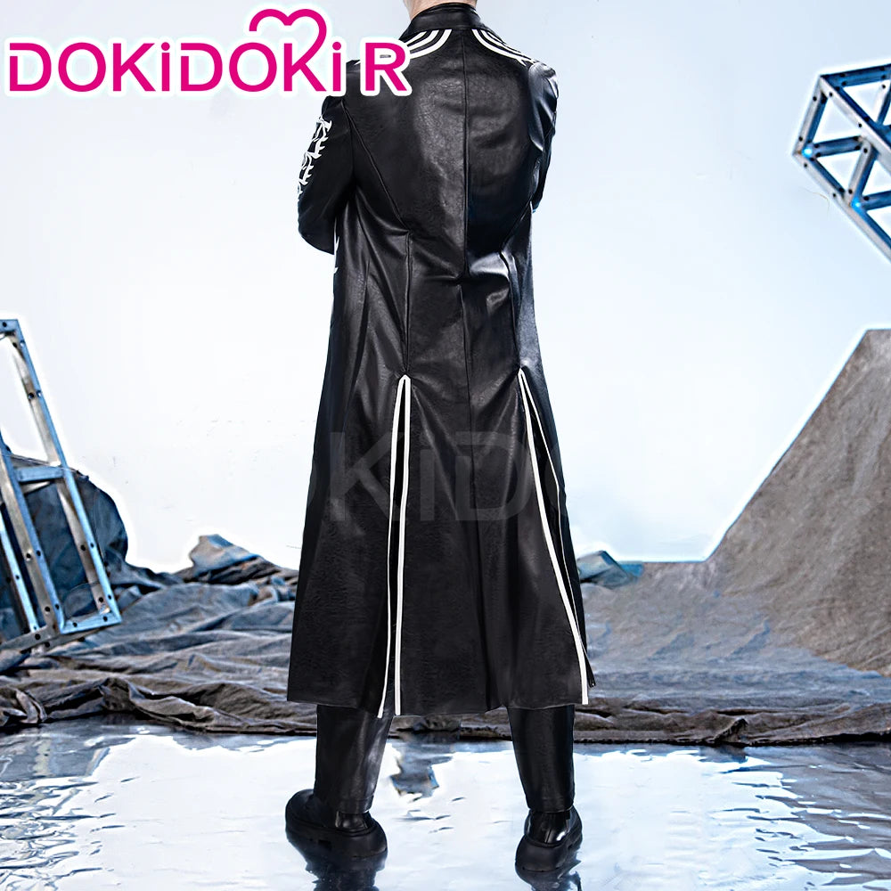 Vergil Cosplay Cotsume Game Cosplay【S-3XL】DokiDoki-R Vergil Nelo Angel Cosplay Slayer Men Halloween Costume Plus size