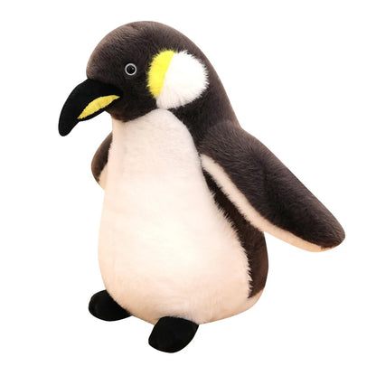 ZU 15-35cm Cute Antarctic Animal Emperor Penguin Plush Toy Soft Plushies Keychain Home Decor Fluffy Penguin Doll