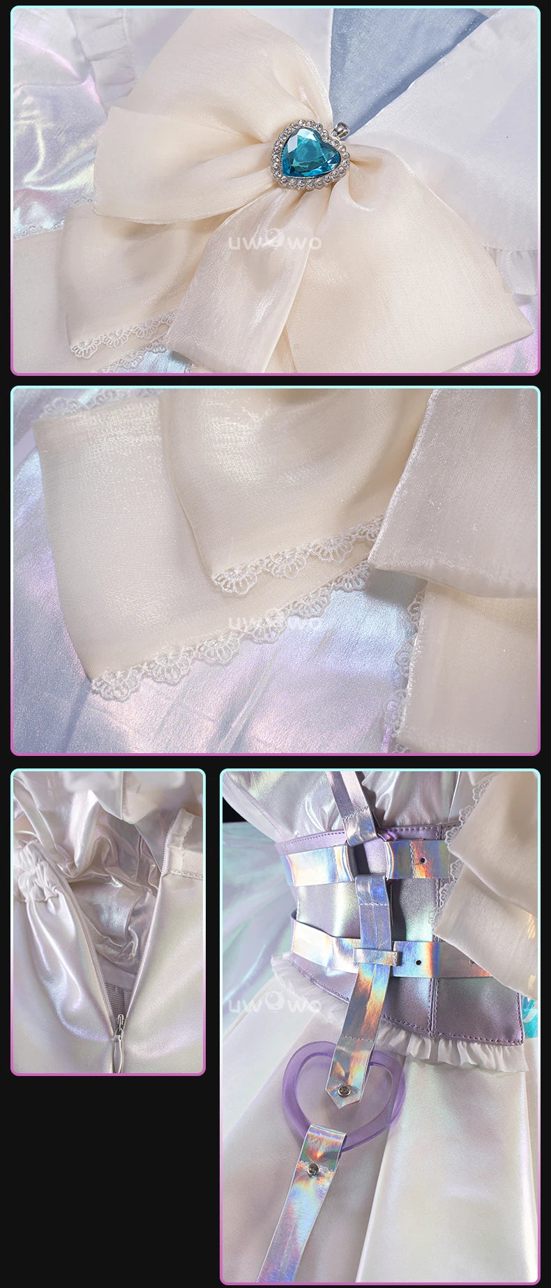 IN STOCK UWOWO KAngell Cosplay Game Needyy Streamerr Overloadd KAngell  Magical Girl Fanart Cosplay Costume Halloween Costume