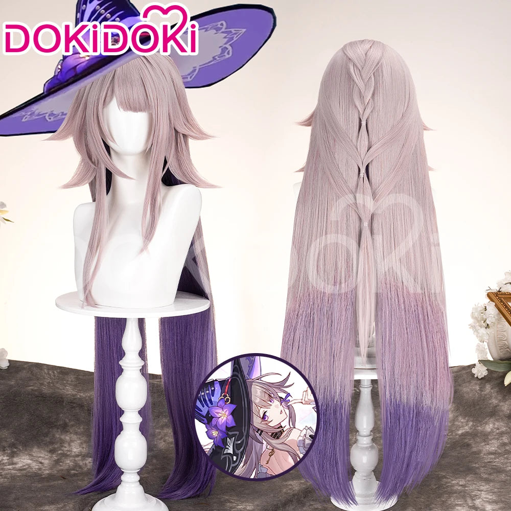 IN STOCK The Herta Cosplay Costume Game Honkai: Star Rail DokiDoki-SR HSR Women Cosplay The Herta Halloween Costume Wig