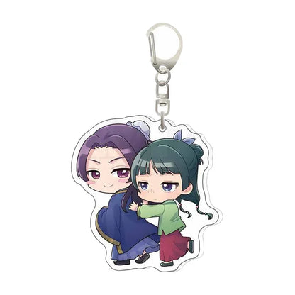 Anime The Apothecary Diaries Maomao Keychain Jinshi Gyokuyou Cosplay Gaoshun Rouran Backpack Pendant Kids Girls Birthday Gifts