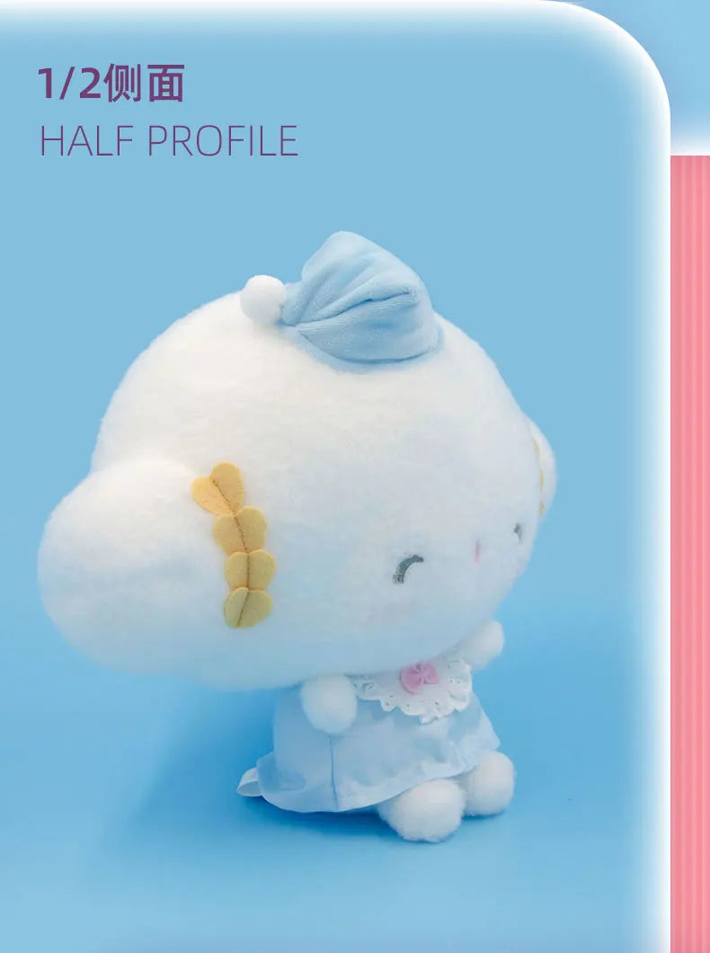 Sanrio New Kawaii Cute Cogimyun Kogimyun Plush Keychain Kids Stuffed Plush Toys Small Pendant Birthday Gifts For Children Girls