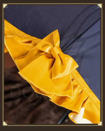 IN STOCK Navia Cosplay Costume Game Genshin Impact DokiDoki-SR Women Halloween Costume Metal Accessories Medieval Navia Wig