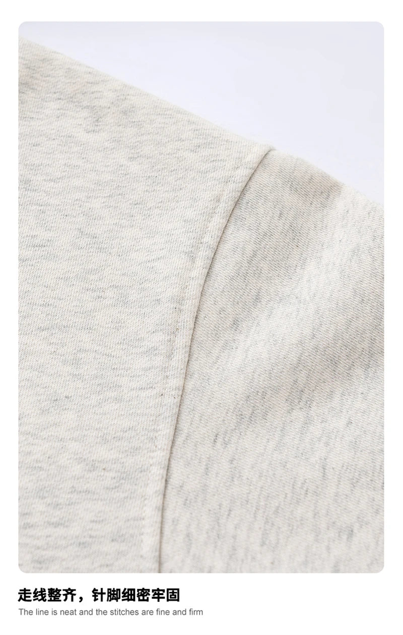 ZODF Trendy 2025 Heavy Weight 445gsm Zipper Hoodies For Man Unisex Casual Zip-up Hooded SweatShirts Coats HY1102