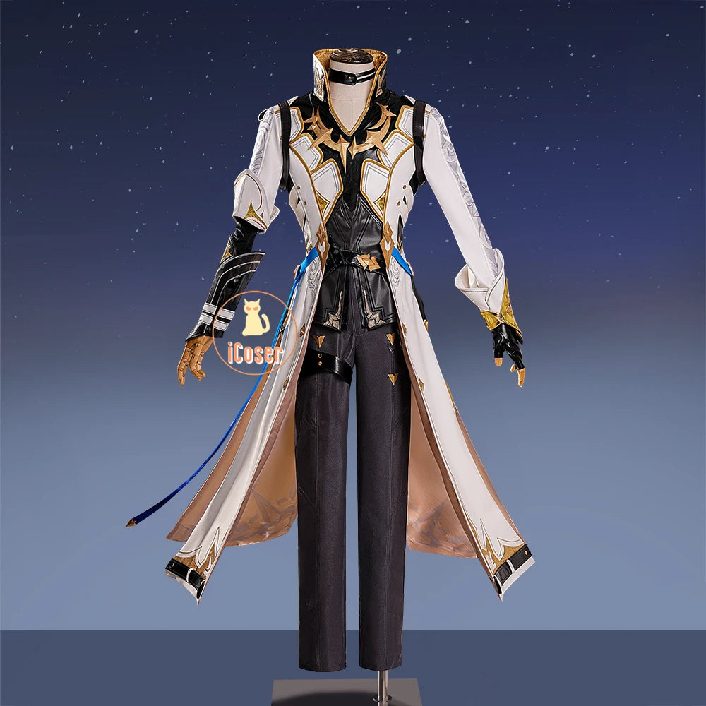 Honkai Star Rail Phainon Cosplay Costume Wig Uniform Amphoreus The Eternal Land Halloween Party for Women Men Carnival Cos Props