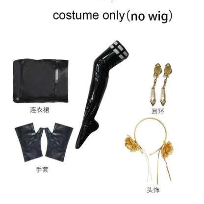HOMCHEE TRENDS Yor Forger Cosplay Set Adult Cotton Polyester