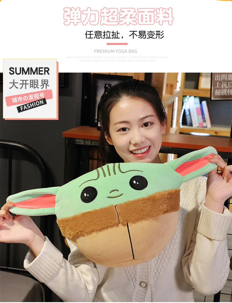 10/13Cm Disney Kawaii Plush Toys Baby Yoda Anime Cartoon Stuffed Toys Figure Doll Kawaii Star Wars Cute Toys for Children Gifts