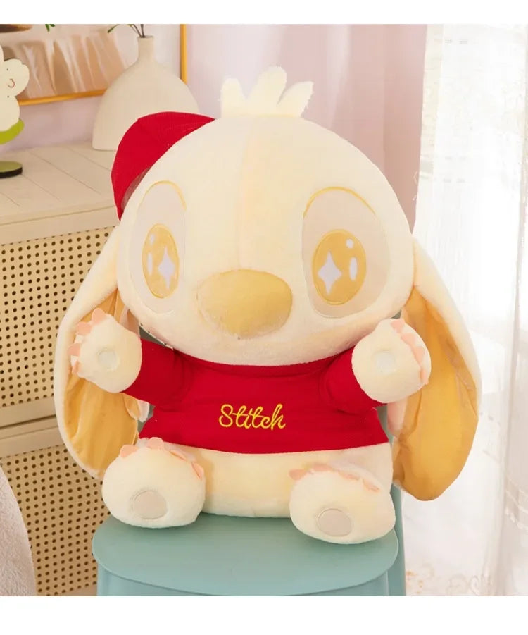 35/60CM Disney Lilo & Stitch Doll Cartoon Plush Toy Cute Anime Soft Stuffed Kawaii Golden Stich Plushie Kids Birthday Gifts