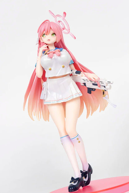 In Stock Blue Archive Urawa Hanako Anime Girl Figure 24cm Urawa Hanako with A Gun Model Ornaments Action Figures Toys Gifts