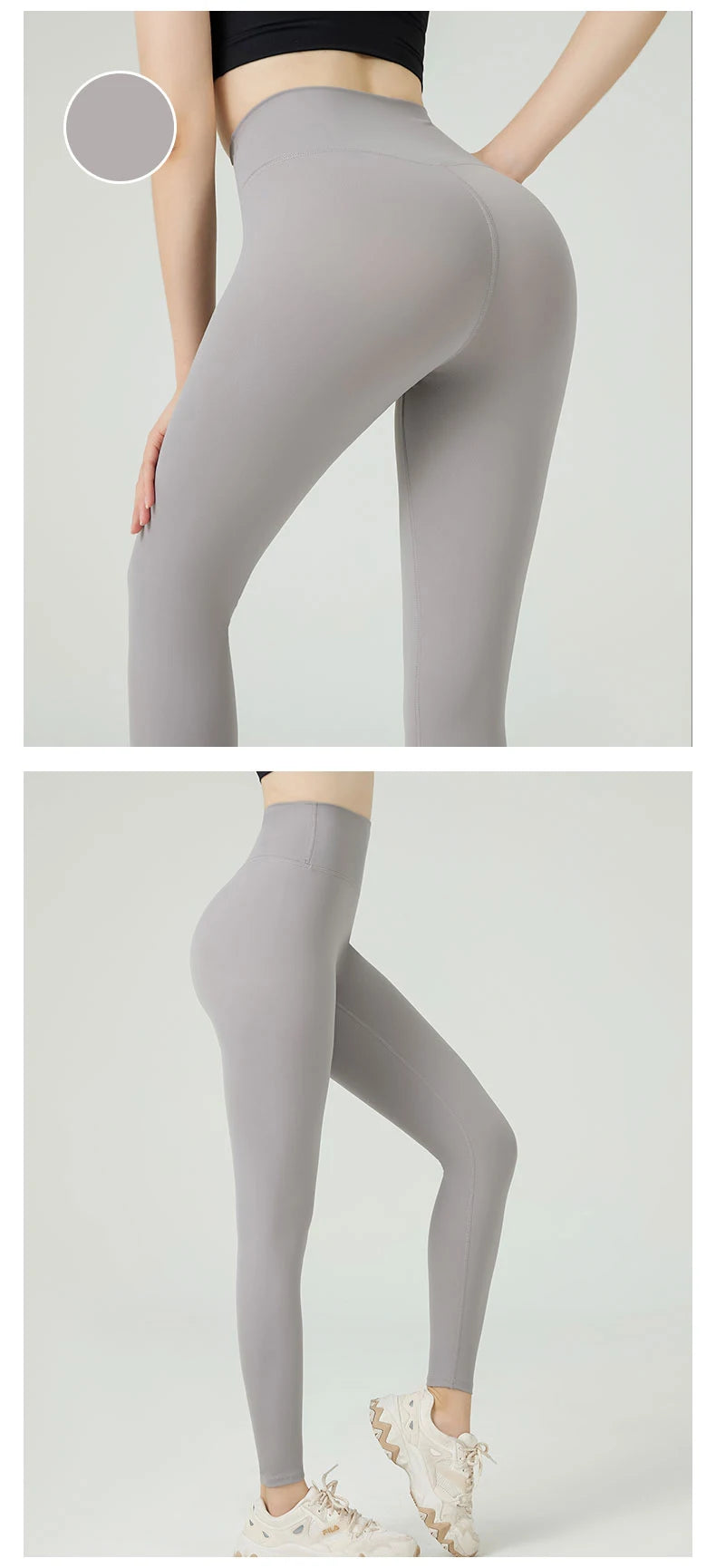 The Codex Seamless Yoga Leggings for Women – Athletic Gym Workout Fitness Pants Tights