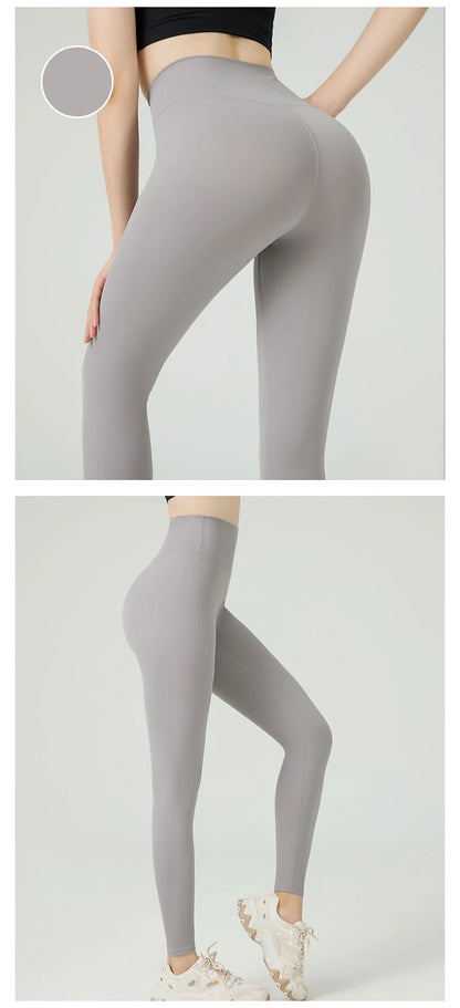 The Codex Seamless Yoga Leggings for Women – Athletic Gym Workout Fitness Pants Tights