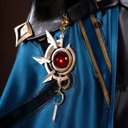 iCoser Honkai Star Rail Anaxa Cosplay Costume Wig Uniform Outfit Anaxagoras Grove of Epiphany Amphoreus Halloween for Women Men