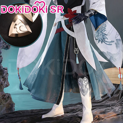 IN STOCK Dan Feng Cosplay Costume Game Honkai: Star Rail DokiDoki-SR Cosplay Imbibitor Lunae Dan Feng Men Dan Heng Halloween