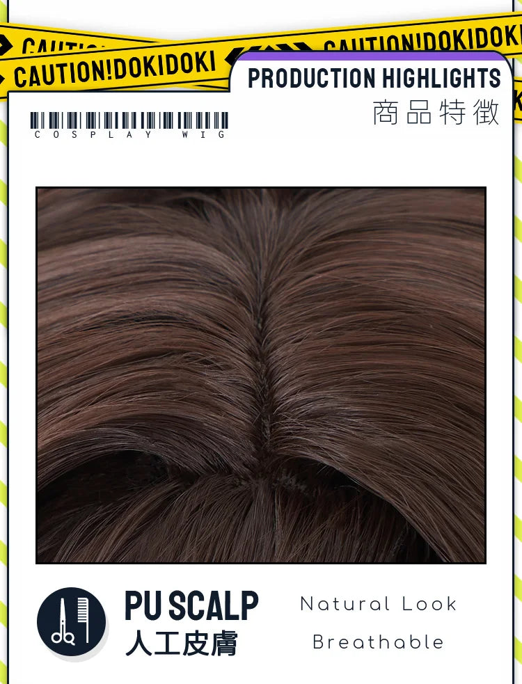 IN STOCK Fugue/Tingyun Wig Game Honkai: Star Rail Cosplay DokiDoki Wig Women Ting Yun Hair Heat Resistant Synthetic Free Wig Cap