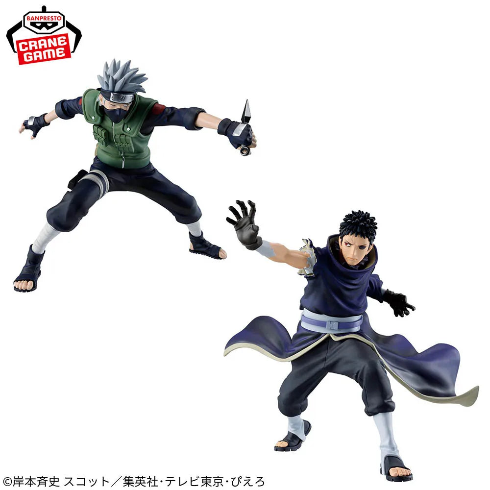 Banpresto Naruto Vibration Stars Hatake Kakashi Uchiha 130-160mm PVC Model