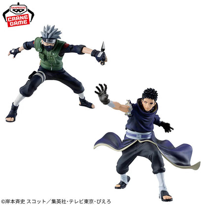 Banpresto Naruto Vibration Stars Hatake Kakashi Uchiha 130-160mm PVC Model