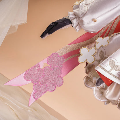 Honkai Star Rail Tribbie Cosplay Costume Wig Dress Uniform Headwear Wings Game Props Halloween Party for Women Girls Carnival