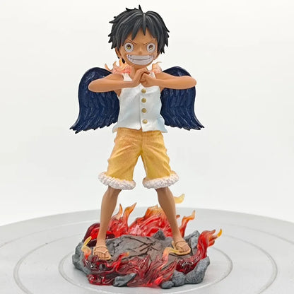 Cute Pacifist Seraph Comic ONE PIECE Anime S-Eagle Figurine S-Snake Action Figures PVC S-Luffy Model Collection Statue Toys Gift