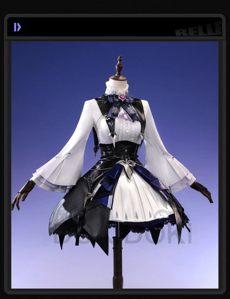 IN STOCK Vivian Banshee Cosplay Costume Game Zenless Zone Zero DokiDoki-SR Vivian Cosplay Metal Accessories ZZZ