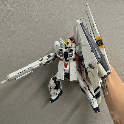 In Stock GAOGAO Model RX-93 V HWS RG 1/144 Double Funnel Assembly Model Kit Toy Action Figures Plastic Model Kit Gift