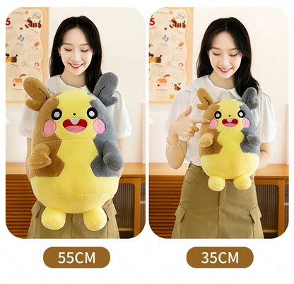40CM Big Size Pokemon Plushies Lucario Peluche Cartoon Anime Kawaii Stuffed Comfortable Soft Doll Stuffed Ornament Gift