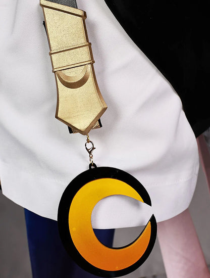 Honkai Star Rail Cipher Cosplay Costume Wig Uniform Jumpsuit Cifera Headwear Tail Halloween Party for Women Girl Carnival iCoser