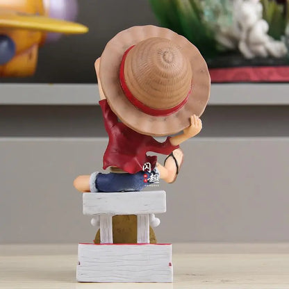 new One Piece Showhand sh GK figure Luffy hand model statue Straw hat One Piece figures boy toy adult gift decorations kids toys