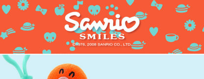 Sanrio Plushie Hangyodon Stuffed Plush Keychain Pendant Cartoon Doll Toys Soft PP Cotton Kawaii Bag Keyring Gifts For Girls Kids