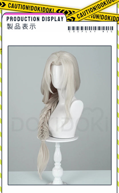 IN STOCK The Fire Keeper Ciaran Wig Game Dark Souls Cosplay Wig DokiDoki Women 80cm Long Hair Cosplay Eye Mask Free Wig Cap