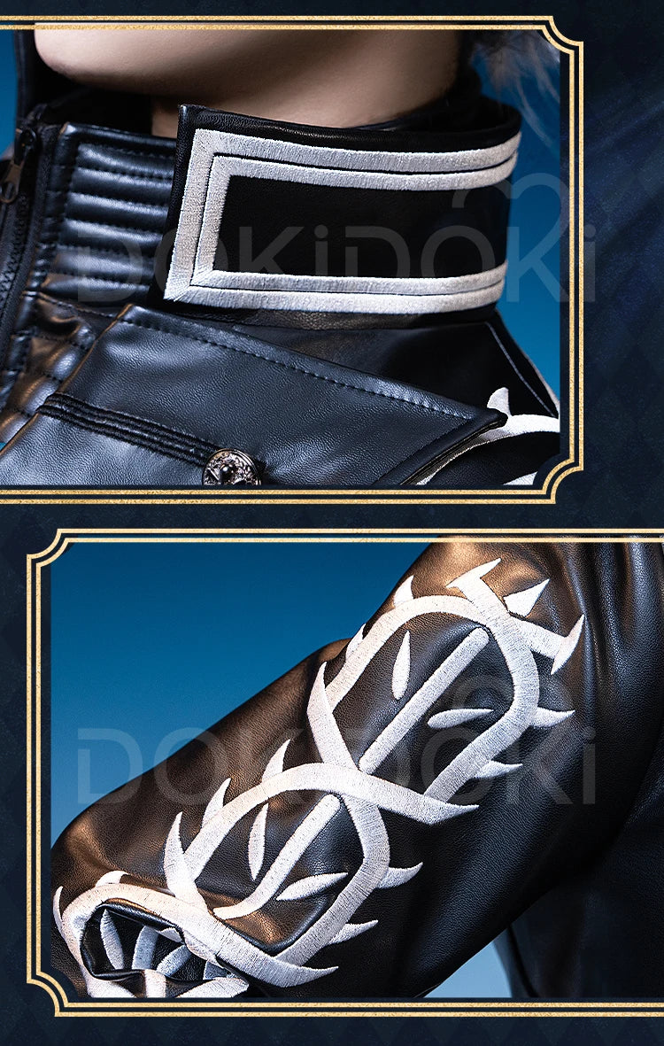 IN STOCK Vergil Cosplay Cotsume Game Cosplay【S-3XL】DokiDoki-R Vergil Nelo Angel Slayer Men Halloween Plus size