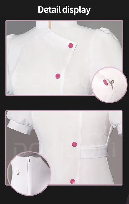 Mikuu Cosplay Costume【S-2XL】 DokiDoki-R Mikku Maid Nurse Sexy Dress Mikuu Rabbit Hole Cosplay Plus Size