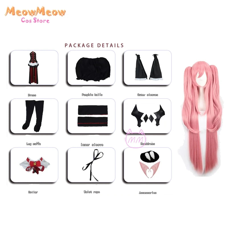 Seraph Of The End Krul Tepes Cosplay Costume Set Polyester - C1W1 / M / of the end