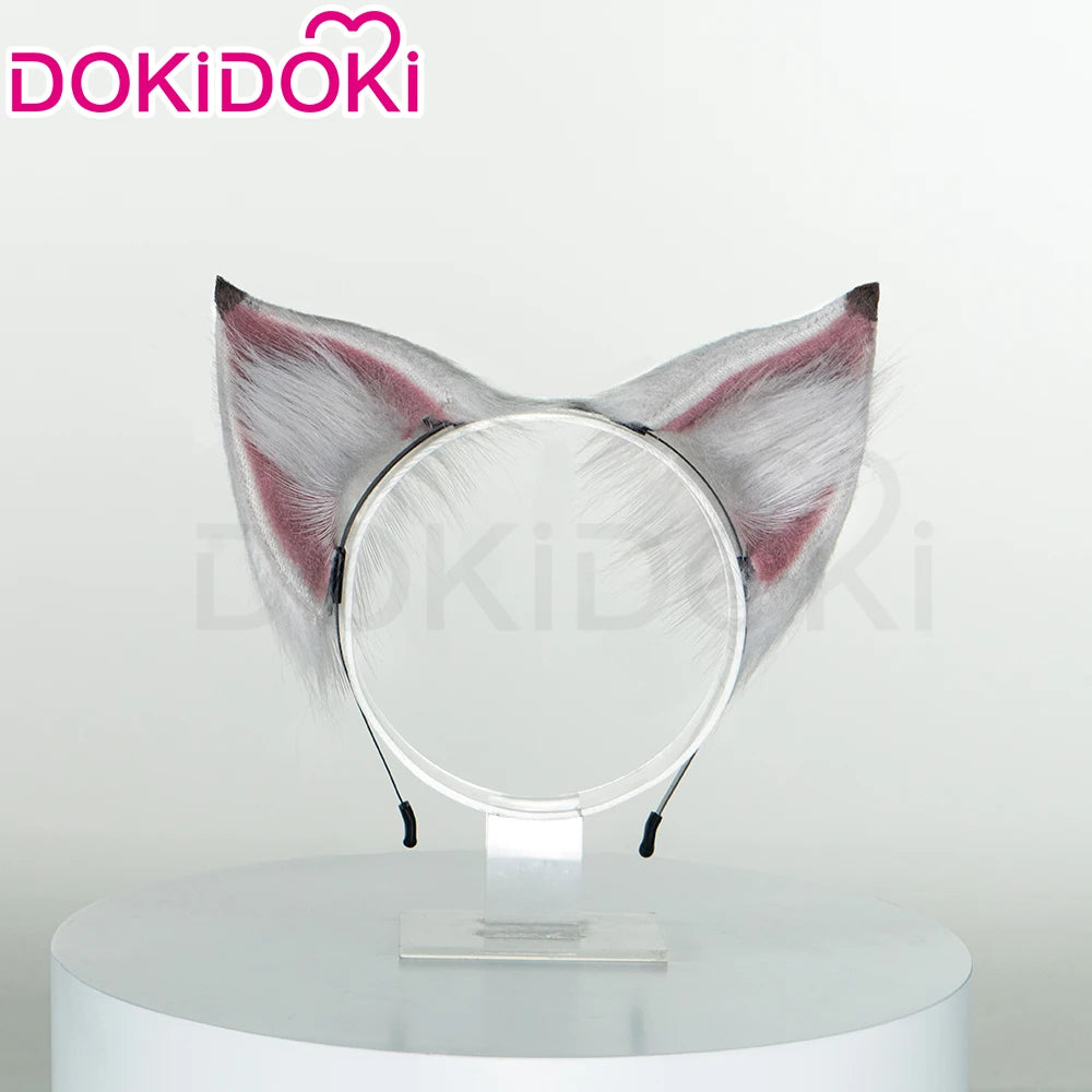 Xilonen Feixiao Von Lycaon Alastor Maomao Seth Tighnari Ears Cosplay DokiDoki Ears Cosplay Halloween Cosplay Props Christmas