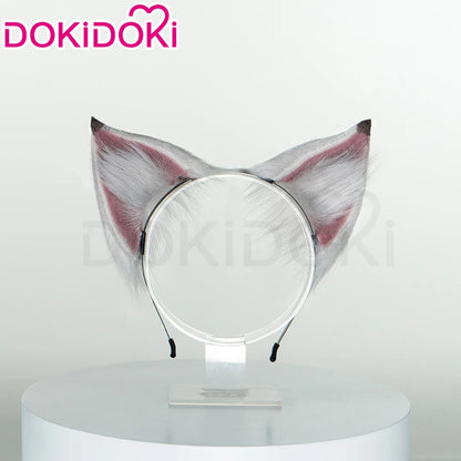 Xilonen Feixiao Von Lycaon Alastor Maomao Seth Tighnari Ears Cosplay DokiDoki Ears Cosplay Halloween Cosplay Props Christmas
