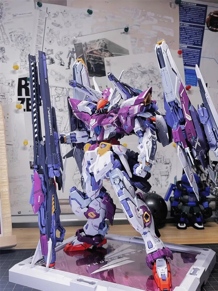 THUNDERBOLT THB-02A Series Alloy Die Casting Frame Action Figure Mecha Warrior Desktop Decor Robot Assembly Model GK Toy Gift