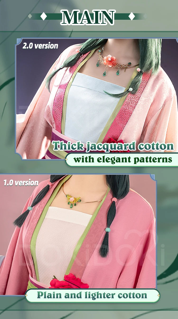 IN STOCK Maomao Cosplay Costume Anime The Apothecary Diaries【XS-3XL】DokiDoki-SR Mao Mao Upgraded Dress Plus Size