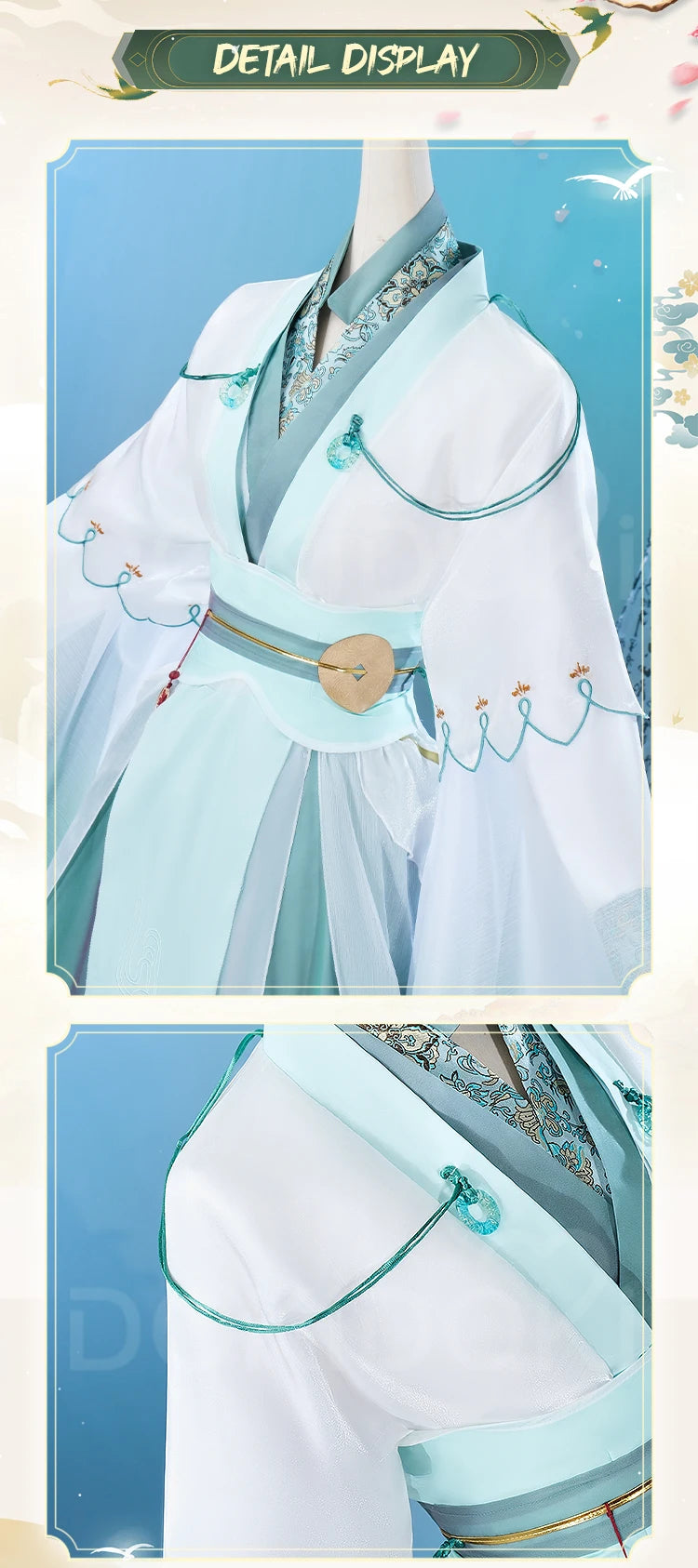 IN STOCK Shi Qingxuan Cosplay Costume Anime Tian Guan Ci Fu Cosplay DokiDoki-R Shiqingxuan Men Costume Shiqingxuan Women Version