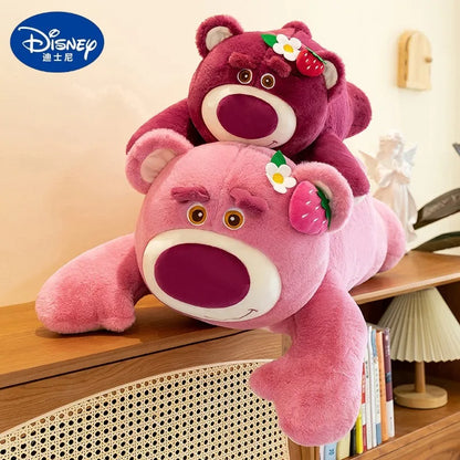50/60/80CM Big Size Disney Lotso Kawaii Anime Plush Stuffed Doll Cartoon Room Decoration Plush Pillow Children's Holiday Gifts