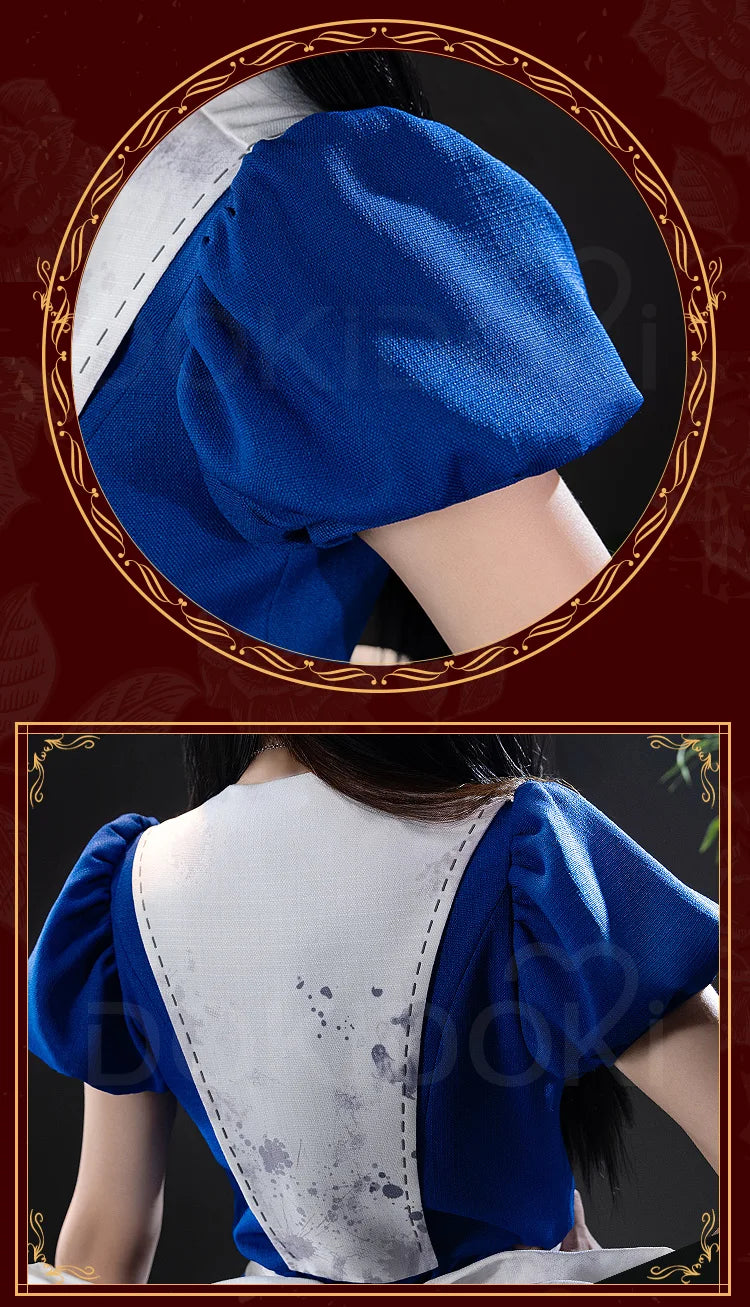 IN STOCK Alice Cosplay Costume Game Alice Madness Returns【S-3XL】DokiDoki-SR Women Halloween Dress Plus Size