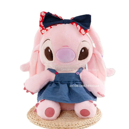 35/50/65cm Big Size Stitch Disney Anime Plush Stuffed Doll Kawaii Room Decoration Plushies Children Pillow Ornament Holiday Gift