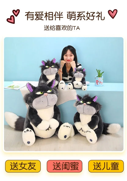 30-60cm Genuine Disney Lucifer Plush Toy Kawaii Stuffed Animal Plush Toys Japan Figaro Cinderella's Cat kids girl Birthday Gifts
