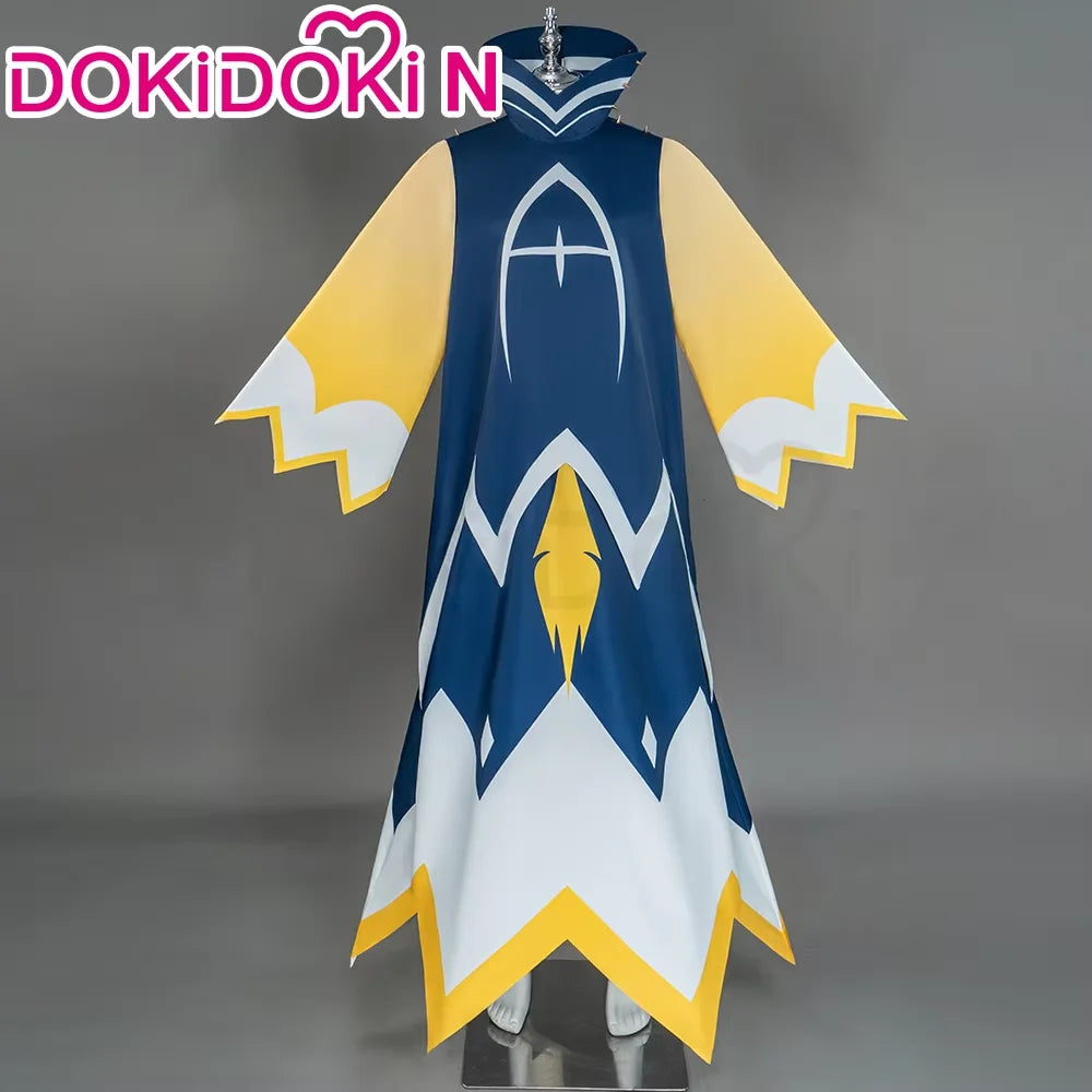 Alastor Lucifer Charlie Adam Cosplay Costume Anime Dokidoki-N XS-3XL Plus Size Halloween - Blue and Gloves / 2XL