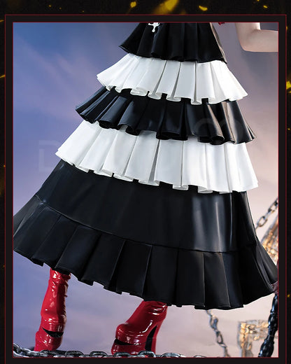 Peronaa Cosplay Costume【S-3XL】DokiDoki-SR Women Cute Dress Ghost Princess Cosplay Hat Umbrella Plus Size