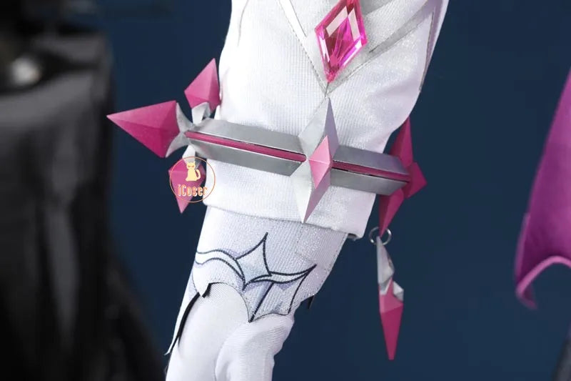 Genshin Impact Durin Cosplay Costume Wig Uniform Headwear Wings Festival Halloween Party for Women Men Girls Role Play Outfit