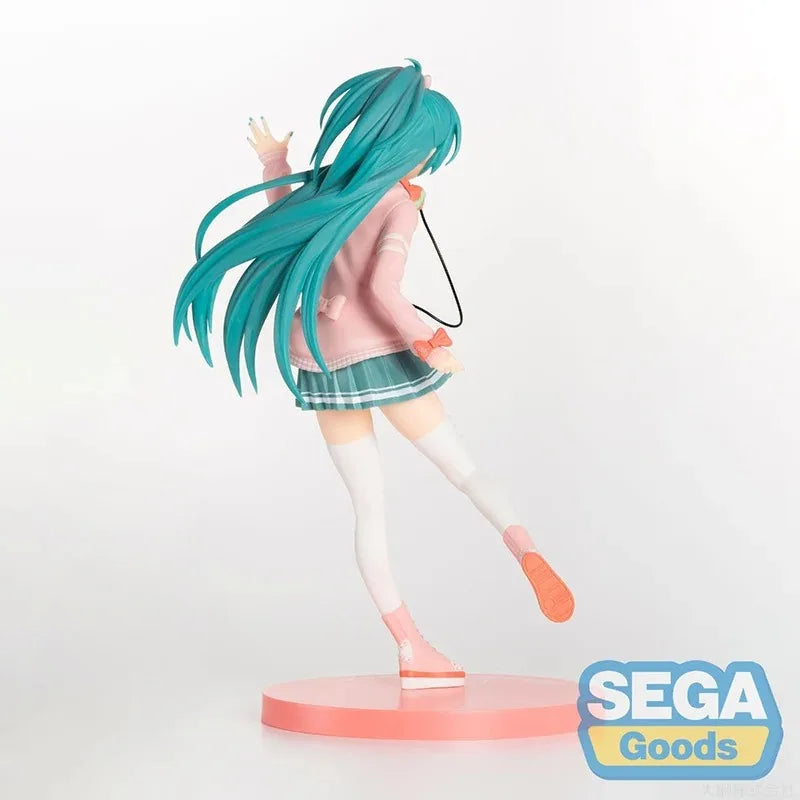 Bandai Hatsune Miku Ribbon Girl 23CM PVC Model