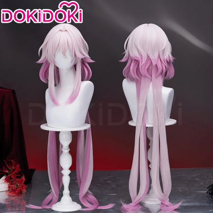 IN STOCK Evernight Cyrene Dan Heng Wig Game Honkai: Star Rail DokiDoki Dan Heng Permansor Terrae Horns Cyrene 120cm Wig