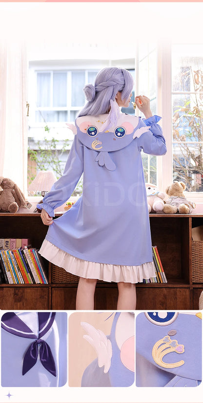 IN STOCK Robin Firefly Doujin Cosplay Costume Game Honkai: Star Rail DokiDoki-SR Women Summer Cute Pajamas